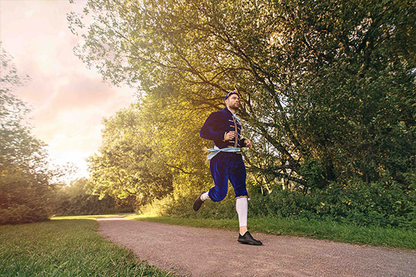 James Steventon - The Only Running Footman