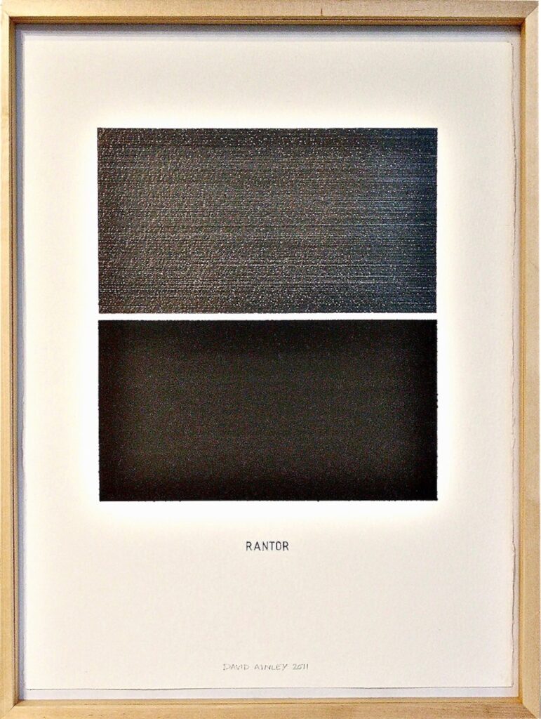 Rantor (Reservoirs of Darkness) 2011 Coloured pencil, graphite, wax and watercolour on Fabriano paper