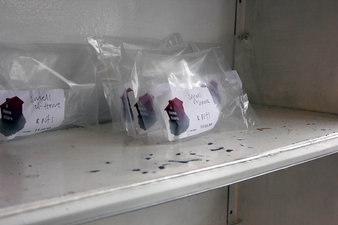 Sophie Cero, Smell of home (from A Home Store shop installation at Geddes Gallery 2015)
